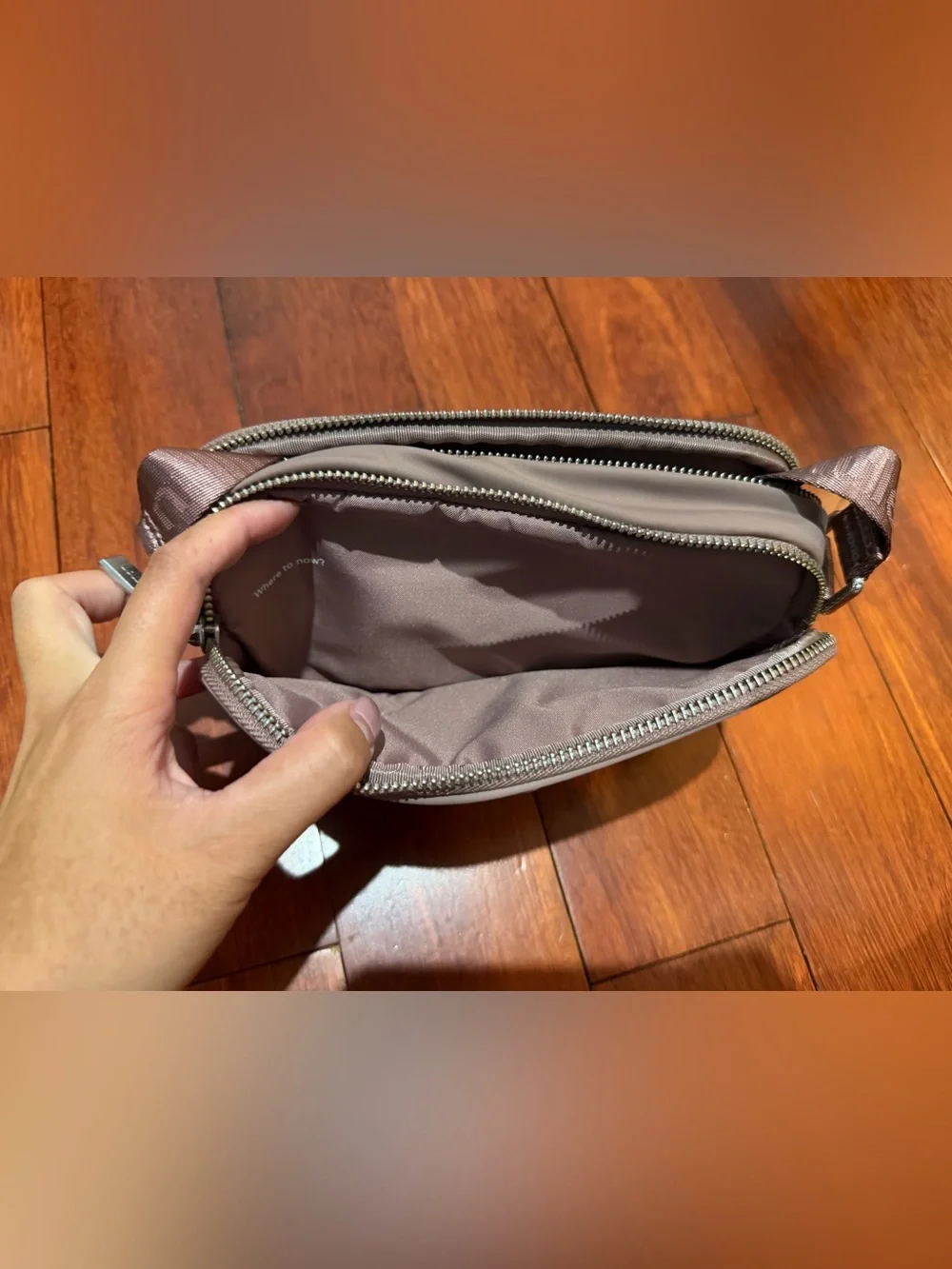 Lululemon Crossbody Camera Bag 2L Twilight Rose